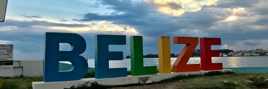 Belize sign